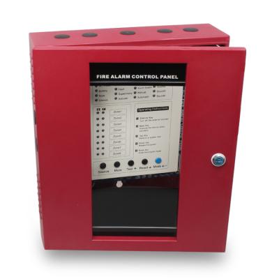 China High Quality Conventional Fire Control (FACP) 4 Zone Fire Alarm Control Panel for sale