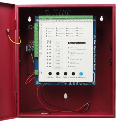 China Fire fighting (FACP) 4/6/8/16 zone fire alarm panel conventional fire alarm control panel for sale