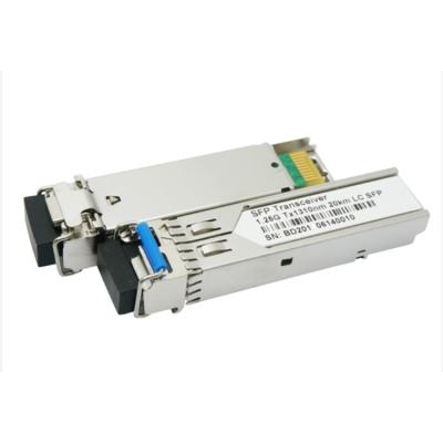 China FTTX SFP 10G Dual Fiber SM1330 10km Module Optical Fiber Transceiver for sale