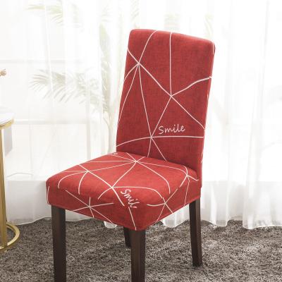 China Wholesale Elastic Breathable Waterproof Comfort Stretch Spandex Red Wedding Chair Covers Living Room for sale