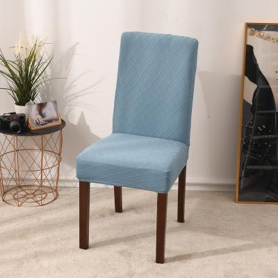 China Elastic Breathable Comfort Warm Lounge Cover For Chair Stretch Velvet Dining Chair Waterproof Cover for sale