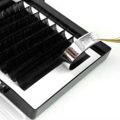 China Full Volume Full Volume lash extension trays 6mm to 23mm Individual D C curl matte black faux mink 0.07 0.05 0.03 volume eyelash extensions for sale