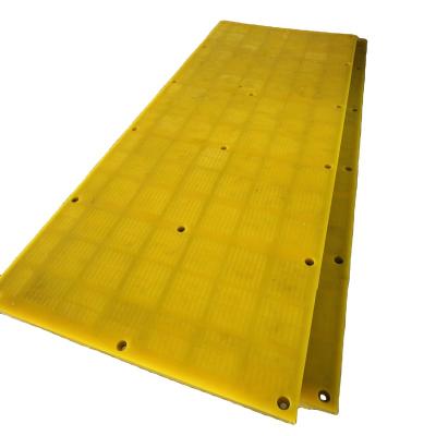 China energy & 305*610*45mm Mining Size Polyurethane Mine Screen Dewatering Plate for sale