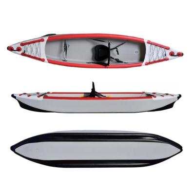 China Talos single kayak dropshipping 1 or 2 person fishing inflatable kayak for sale