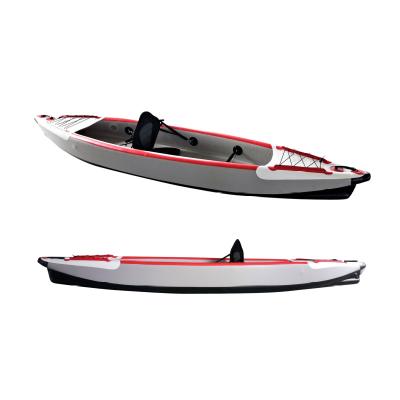 China Custom Cheap Single Kayak Talos Pedal Fishing 1 or 2 Person Paddle Inflatable Kayak for sale