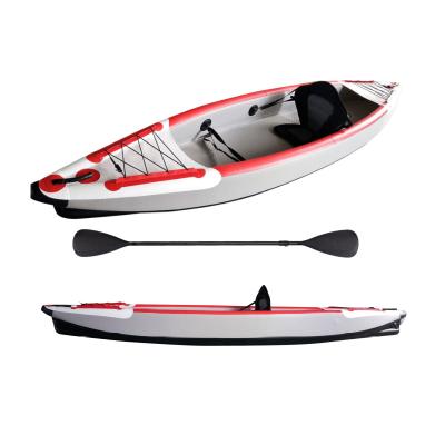 China Custom Single Kayak Talos Seat Accessories 1 or 2 Person Pedals Inflatable Kayak Boat for sale