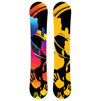 China Poplar wood+fiberglass+ABS Talos snowboard bape screen printing snowboard stage snow board for sale