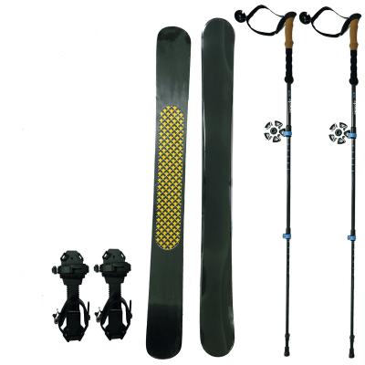 China Poplar Wood + Fiberglass + ABS Talos Snowboard Felt Custom Snowboard Alpine Skis Ride Single Ski Single Stage Ski for sale