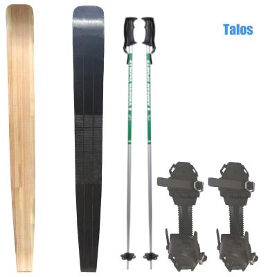 China Fantastic Winter Sports Waterfall Skis Skin Cover Skins Wood+Fiberglass+ABS TALOS Poplar Skin for sale