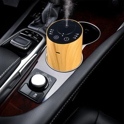 China Wooden Car Factory 20ml Scent Scent Machine Mini Nebulized Car Diffuser Manufacturer for sale