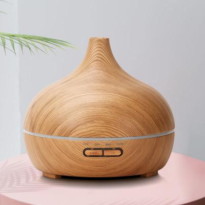 China Hotel China Manufacturer Electric Large Smart Wooden Air Humidifier With Led Light for sale