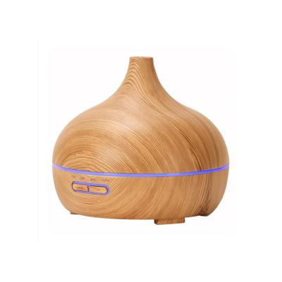 China Wooden Hotel Room Electric Ultrasonic Air Humidifier Aromatherapy Big Large Grain for sale