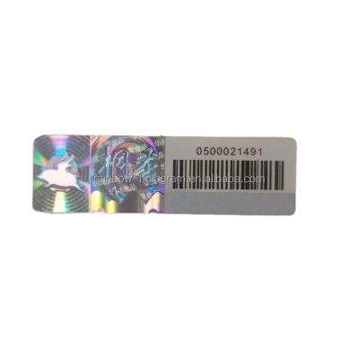 China Anti Counterfeit Security 3D Hologram Private Label Custom Manufacturers for sale