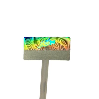 China Custom 3D Laser Anti-Counterfeit Security Scratch Hologram Label for sale