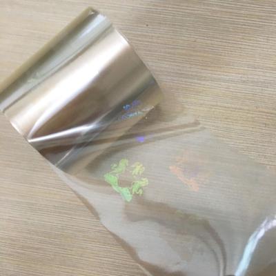 China Roll Anti-Counterfeiting Transparent Hologram Hot Stamping Foil for sale