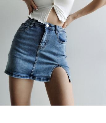 China New fashion hot sale fashion shorts falda corta jean shorts summer lattice skirt jeans falda corta QUICK DRY mini for sale