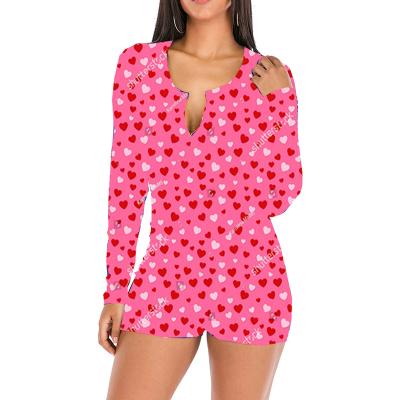 China QUICK DRY Women Onesie Jumpsuit Custom Printed Onesie for sale