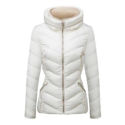 China Best Service Factory Viable Service High Quality Women's JACKET Women's Fashion Stand Collar Anorak Warm Coat With Fur Lining for sale