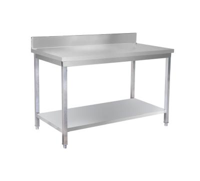 China Kitchen Tableware Equipment Kitchen Equipment Stainless Steel Food Preparation Folding Worktable Foldable Workbench for sale