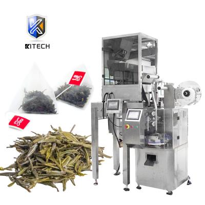 China KL-100NWS chemical full automatic triangle pyramid tea bag filter paper inner and outer nylon packing machine for sale