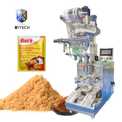 China KITECH Food Small Sachet Seasoning Powder Filling High Accuracy Automatic Weighing Packaging Machine for sale