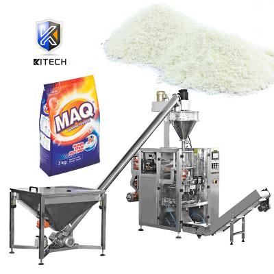 China Soap Powder Pouch Bag Chemical Full Automatic Filling Washing Detergent Packaging Machine for sale