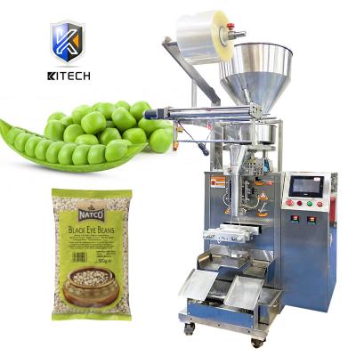 China Touch Screen PLC Chemical Automatic Control Dried Cowpeas Packing Machine From China for sale