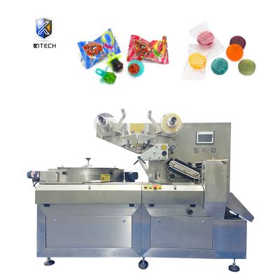 China Turntable Feeding One Plastic Bag Automatic Flow Feeding High Speed ​​Gummy Candy Packing Machine for sale