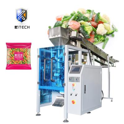 China The semi automatic frozen GARMENT / fruit vegetable packing machine for fozen strawberries packing for sale