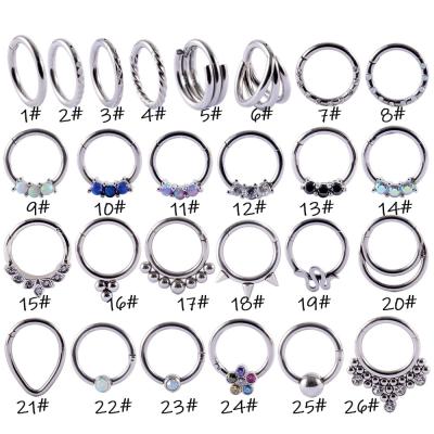 China Cute Clip N Double C Clip On No No Piercing Eico Clip On Nose Ring Designer Women Bulk To India Ear for sale