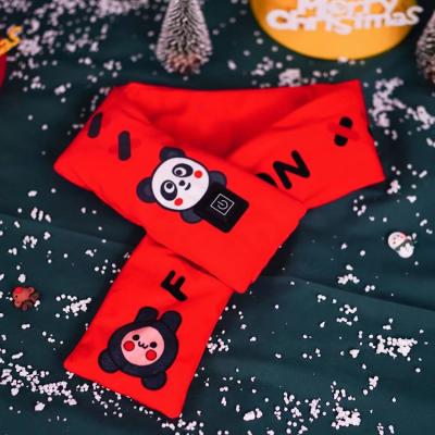 China Wholesale Mini Red Cotton Kids Women Wedding Christmas Kids Boys Scarf for sale