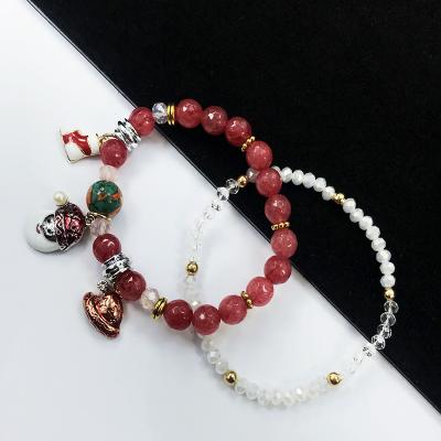 China Customization Ornaments Wholesale 2021 New Design DIY Christmas Bracelet For Woman for sale