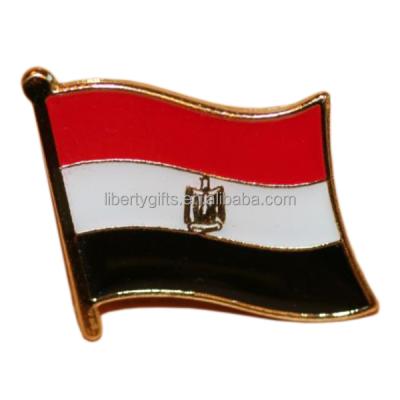 China China Egyptian Egypt Flag Lapel Pin Badge Metal Badge Reel for sale