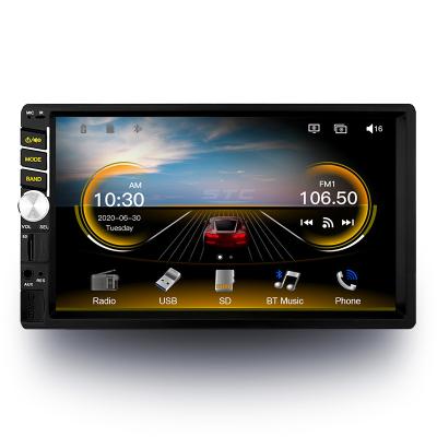 China Universal 1 DIN Car MP5 Stereo Touch Screen Auto Radio Player 7 Inch Multimedia Player for sale