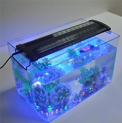 China Energy Saving Aquarium Fish Tank Light Led Aquarium Light Full Spectrum 6w 12w 18w 25ww 30w Dc12v Aquarium Decoration for sale