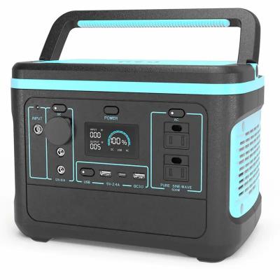 China Home Portable Solar Generator System Power Station 1000W 2000W 3000W Wireless Charging Solar Power Storage Charging for sale