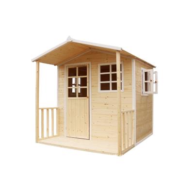 China Cozy Outdoor Garden Kid's Backyard Wooden Playground Playground Kids Playhouse for sale