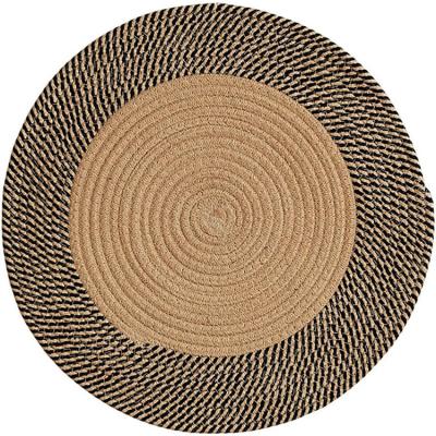 China Modern OEM Handmade Cotton Rope Door Mats Home Decor Floor Mat Bedroom Living Room, Sofa, Baby Play Mat for sale