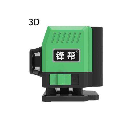 China Indoor Outdoor Best Price Mini 3D Laser Level Green Beam 12 Line for sale