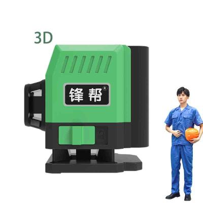 중국 Professional Indoor Outdoor Mini 3D Laser Level Green Beam 12 Line High Quality China Factory 판매용