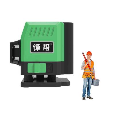 Κίνα Indoor Outdoor Smart Self Leveling Mini 8000mAh Lithium Battery Green Laser Level 3D 12 Light Line Beam προς πώληση