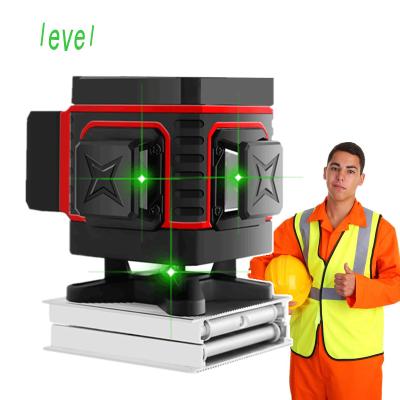 China Indoor Outdoor Earth Leveling Strong Green Laser Level 3D Cross 12 Laser Top Factory Fengbang China zu verkaufen