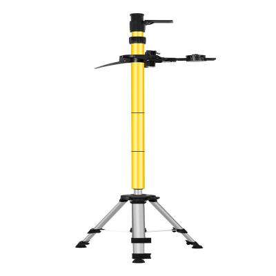 China Material texture horizontal laser tripod is 1.2m, with 4.2m thick supporting rods, supports and construction tools, which is very easy to operate à venda