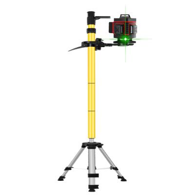 中国 Texture of Material China Laser Top Horizontal Tripod Manufacturer, with 4.2m Thick Support Rod and Bracket 販売のため