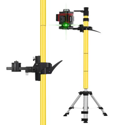 중국 Texture of material China laser top horizontal tripod manufacturer, with 4.2m thick support rod and 1.2m thick bracket 판매용