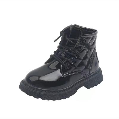 China Waterproof children's boots 2022 British Martin new girls' boots short boys' single boots for sale