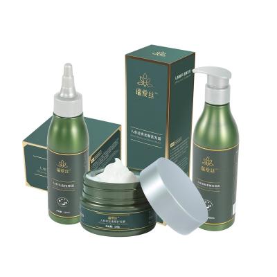 China Hair-Loss Prevention Ginseng anti stripping hair care set smooth rough hair Plant extract hair care set for sale