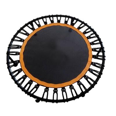 China Safe High quality 40 Inch Mini Trampoline With Handle Adults Indoor Trampoline for sale