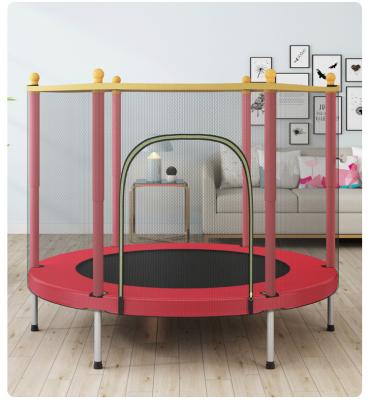 China With protective net whole sale factory direct child Trampolines with cotton cover for sale for sale