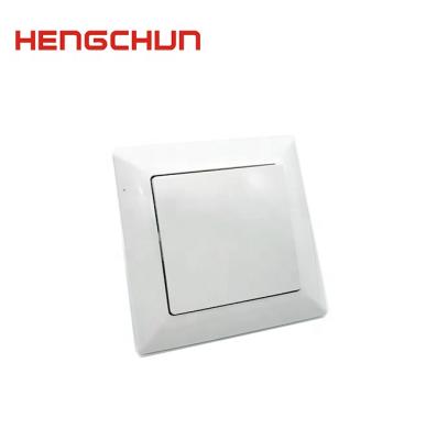 China 2019 European ABS European Switch Strip 1 Way Wall Switch And Socket Switch 1 European Wall Switch W-01 for sale